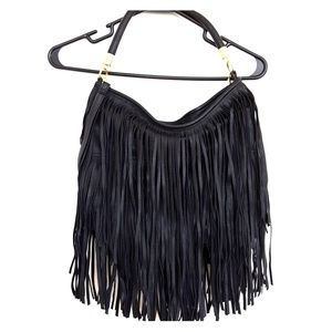 Black Boho Purse